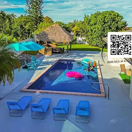 Miami Amazing Location, Luxury & Spacious, Large Pool, Bbq, Game Room, Pool